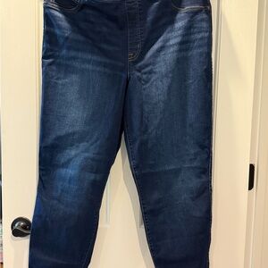Women's Dark Blue Jeans